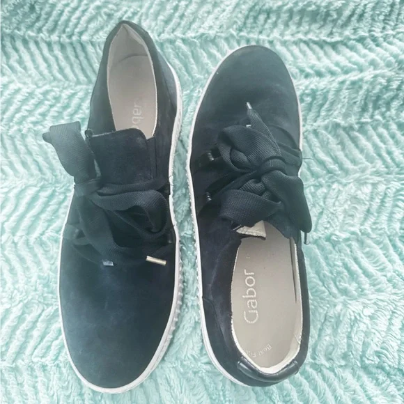 Gabor Women's 83.333.16 Navy Suede US Size 9 1/2 UK 7 - Picture 6 of 16